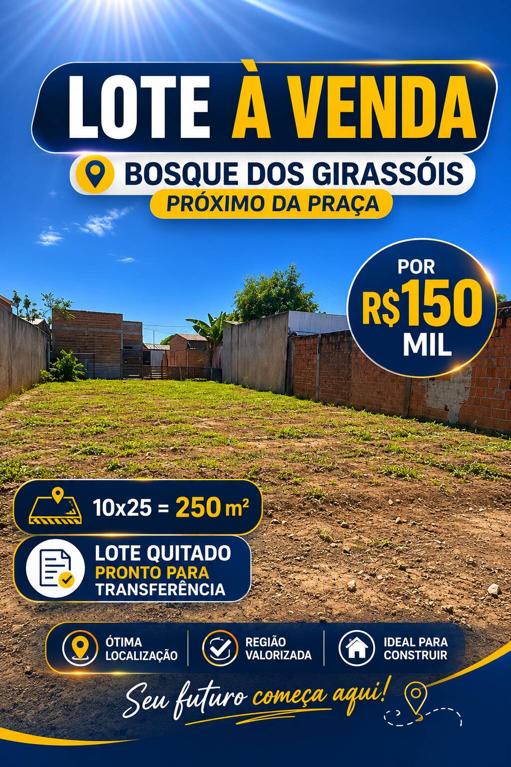 Terreno, 250 m² - Foto 1